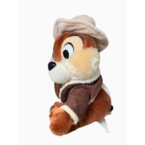 Disneyland Chip Dale Rescue Rangers CHIP 9 inch Plush Vintage Stuffed Animal Toy - Picture 7 of 9